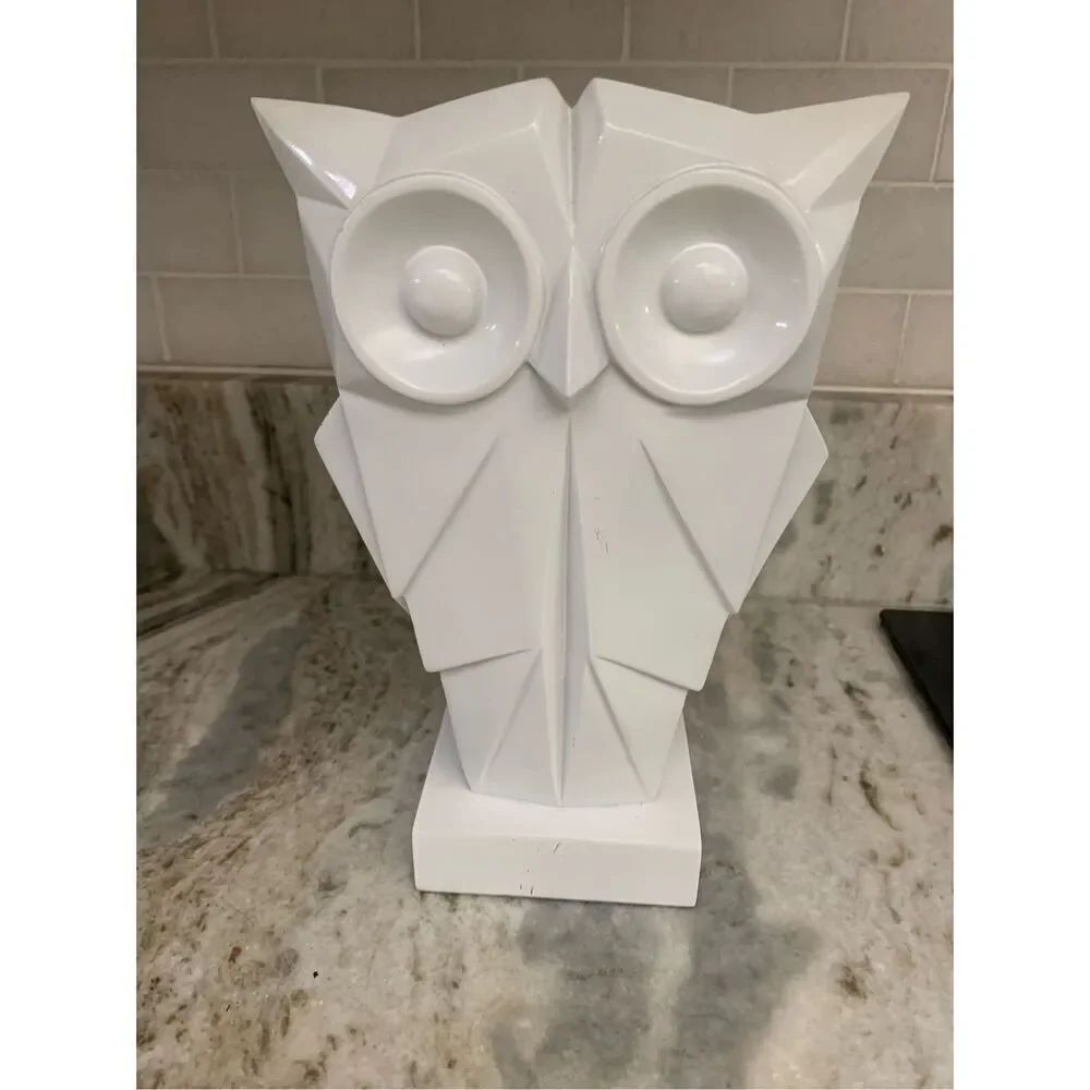 Large White Owl #origami owl